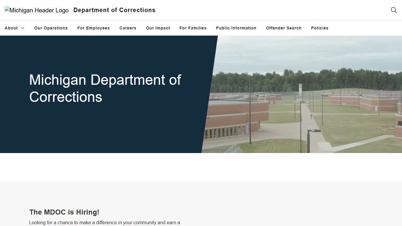 Michigan Department of Corrections